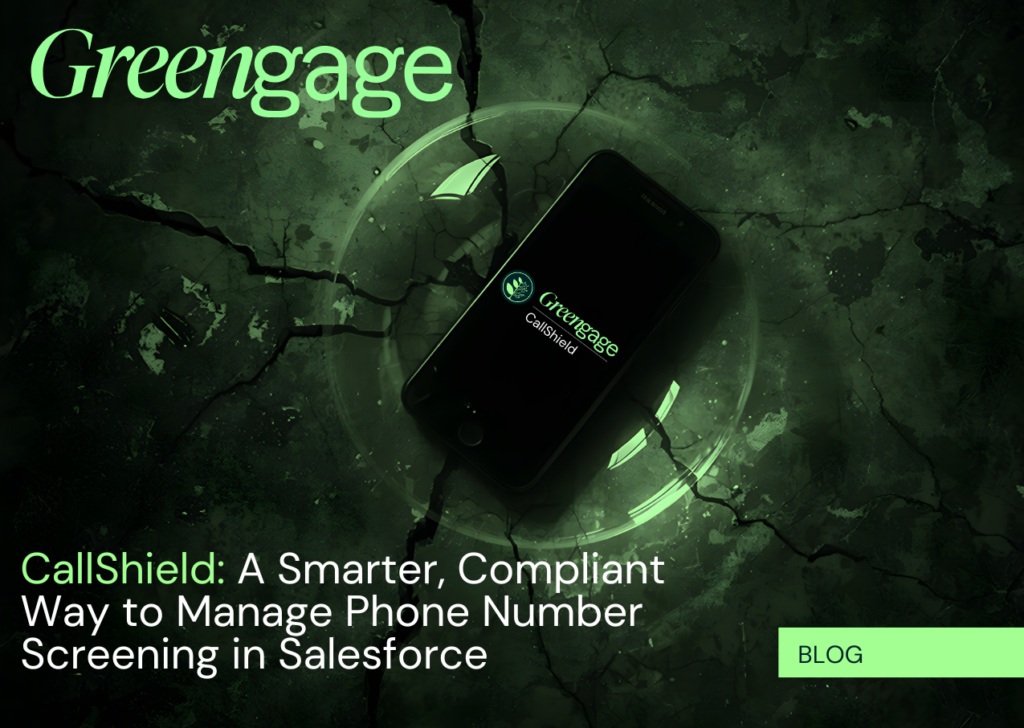 A phone trapped in a bubble with the CallShield logo on its screen.